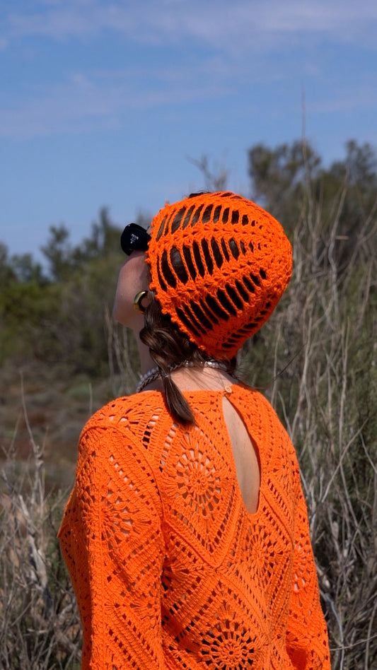 CORN HAT ORANGE